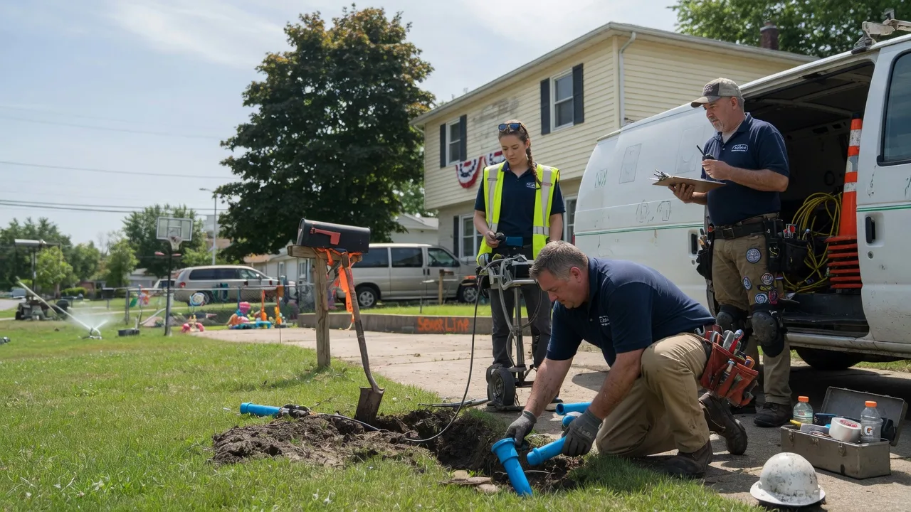 Slab Leak Repair in Adamsville, OH near me